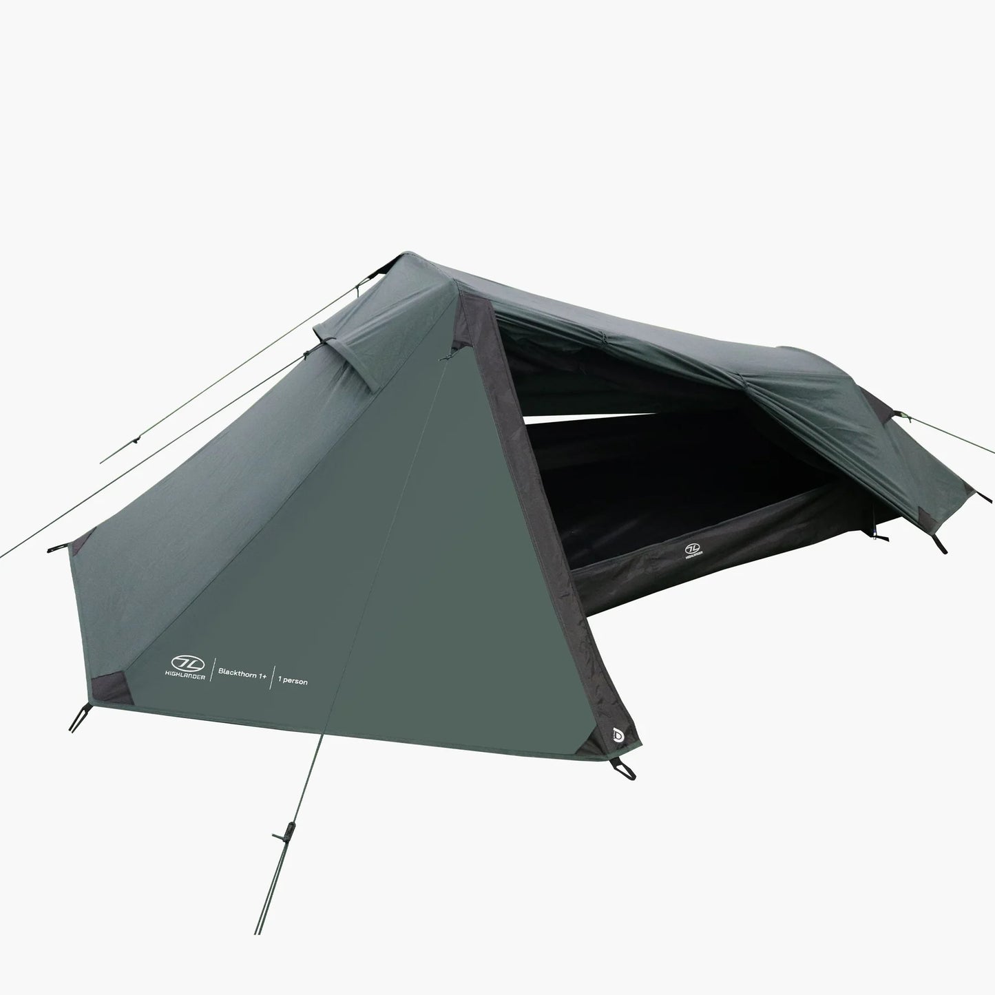 Highlander Blackthorn 1+ Gen2, 1 Man Tent - Scarab Green