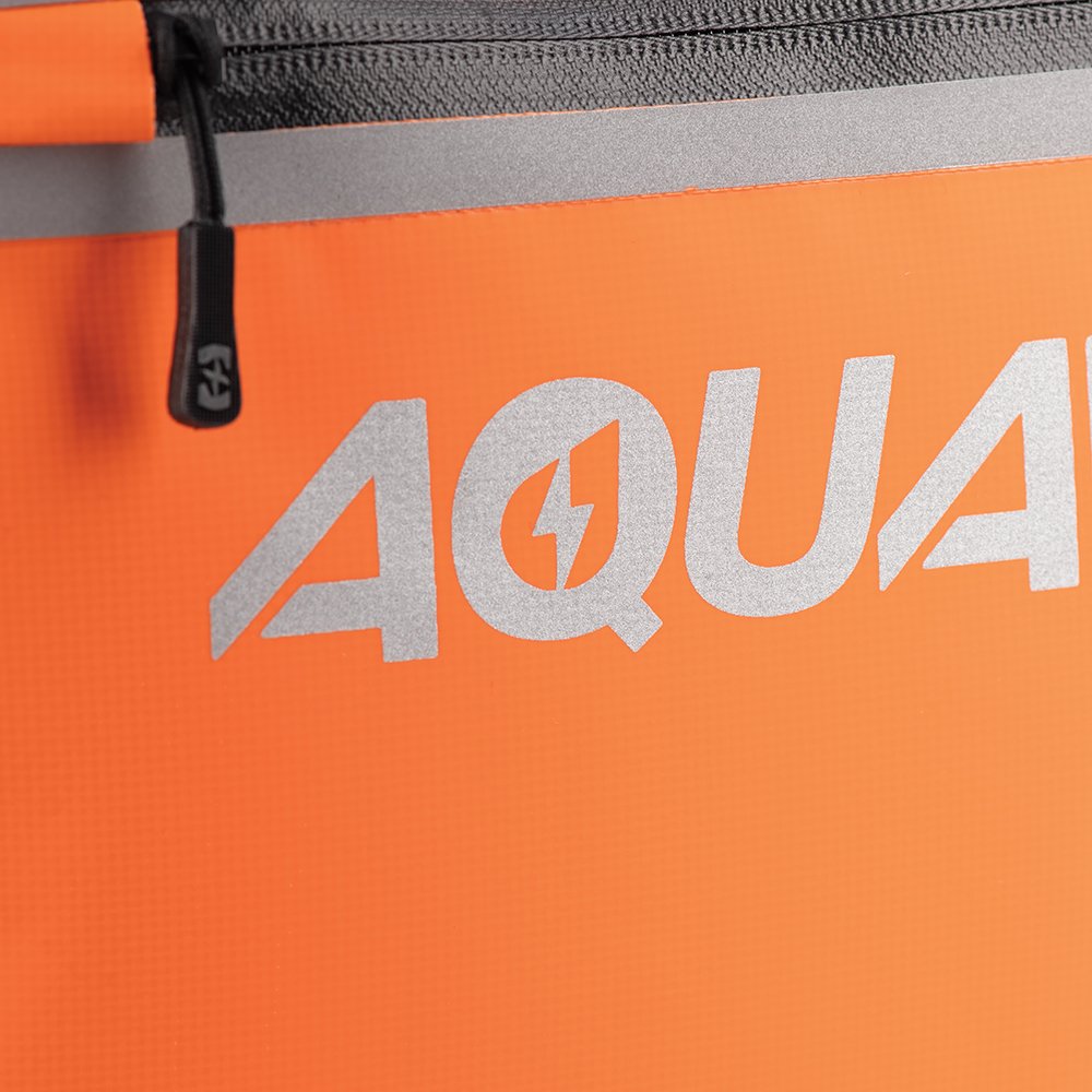 Oxford Aqua V20 QR Pannier Bag - Black/Orange
