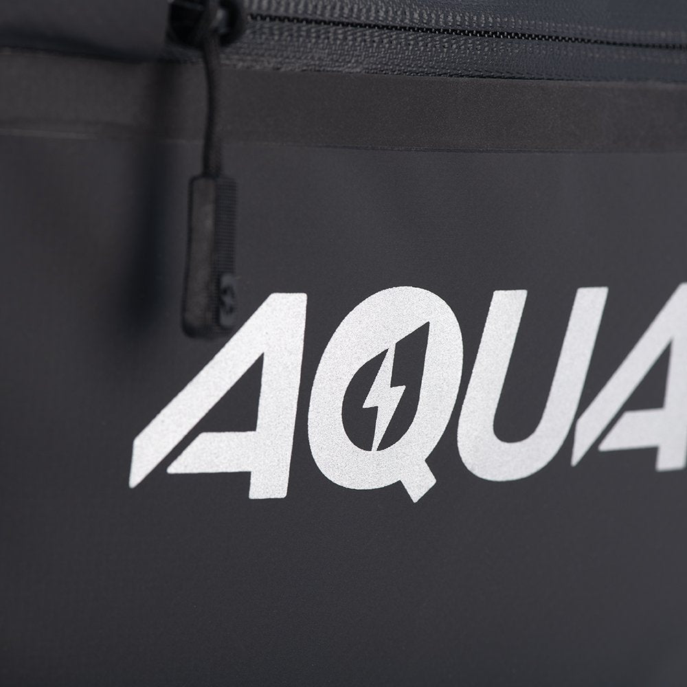Oxford Aqua V20 QR Pannier Bag - Black/Orange