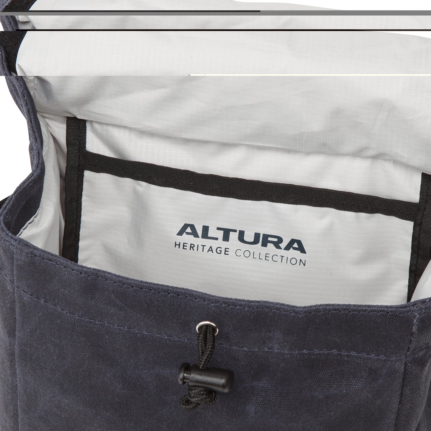 Altura Heritage Cycling Bar Bag 5L in Navy Blue