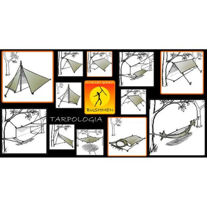 Bushmen Thermo Tarp 3x3 in Camo
