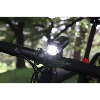 front bike light mounted on handlebars Cateye AMPP 500S