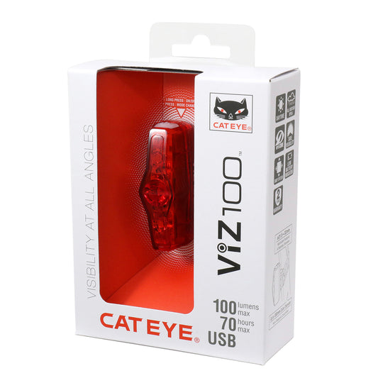 CatEye VIZ 100 Rear Bike Light 2025