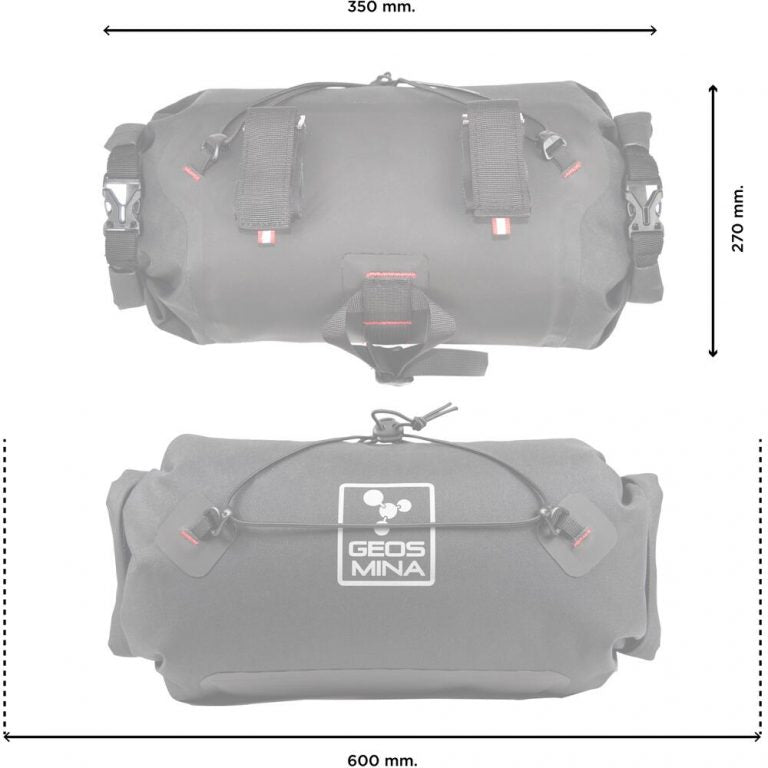 Geosmina Handlebar Bag - Black