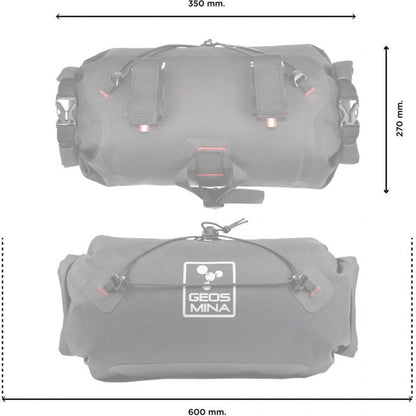Geosmina Handlebar Bag - Black