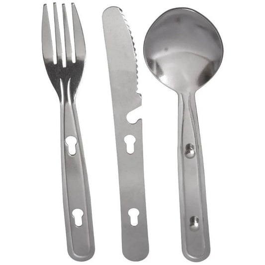 Highlander Knife, Fork, Spoon Clip Set