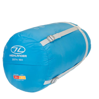 Highlander Zeta 150 Sleeping Bag - Blue