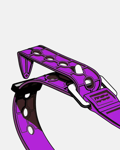 Miss Grape Fix Ring For Strap (4 pieces) in Black