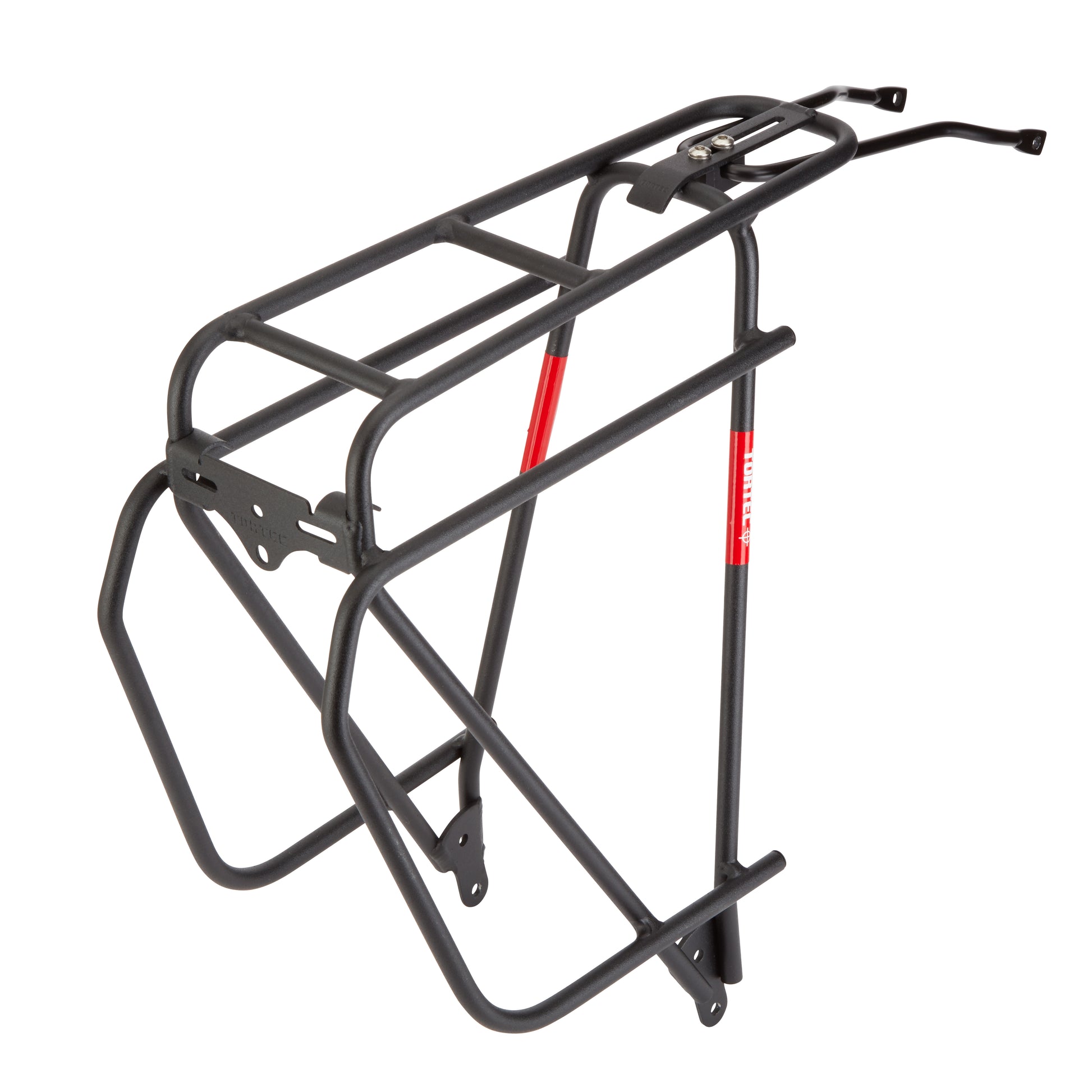 cycling rear rack for touring setup