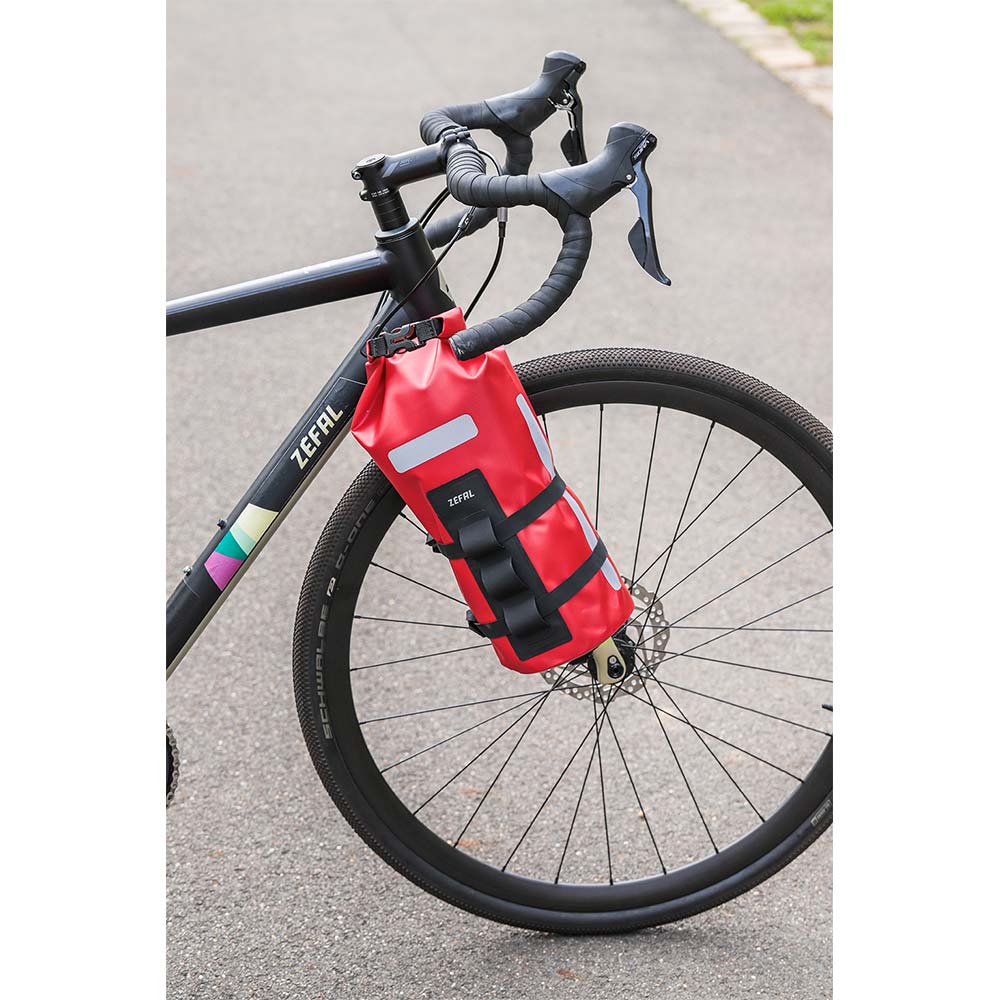 Z Adventure Fork Pack Front Bag & Holder - Red