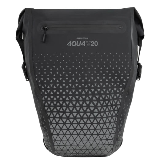 Oxford Aqua V20 Extreme Visibility Single QR Pannier Bag