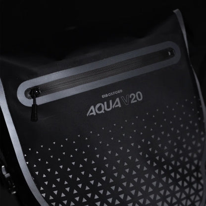 Oxford Aqua V20 Extreme Visibility Single QR Pannier Bag