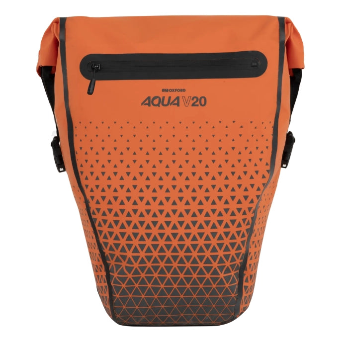Oxford Aqua V20 Extreme Visibility Single QR Pannier Bag