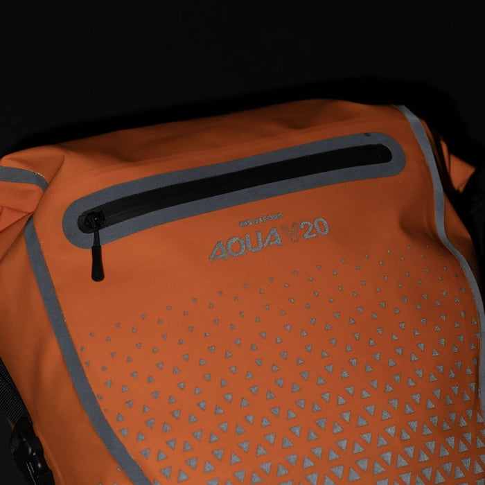 Oxford Aqua V20 Extreme Visibility Single QR Pannier Bag