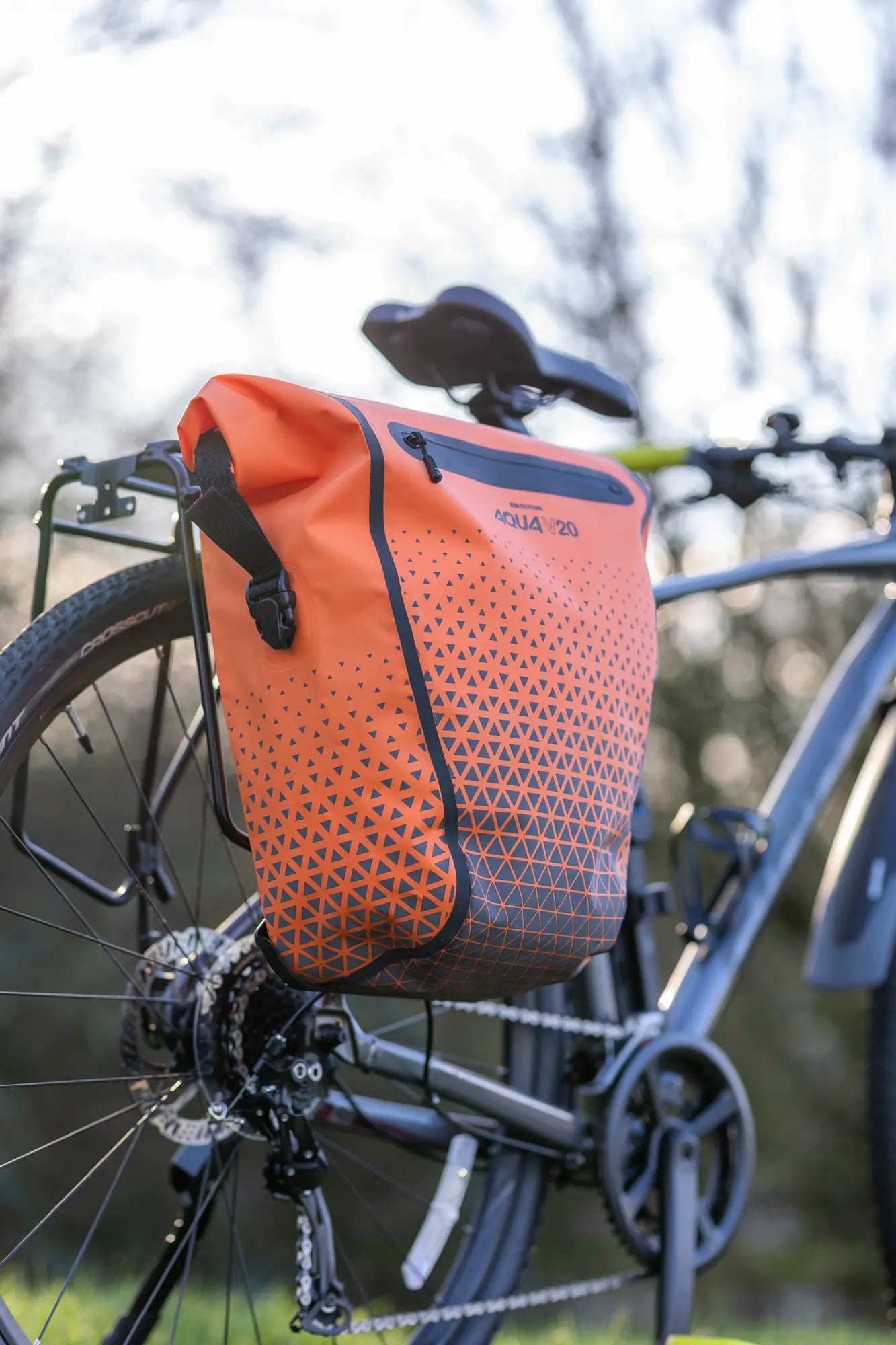 Oxford Aqua V20 Extreme Visibility Single QR Pannier Bag